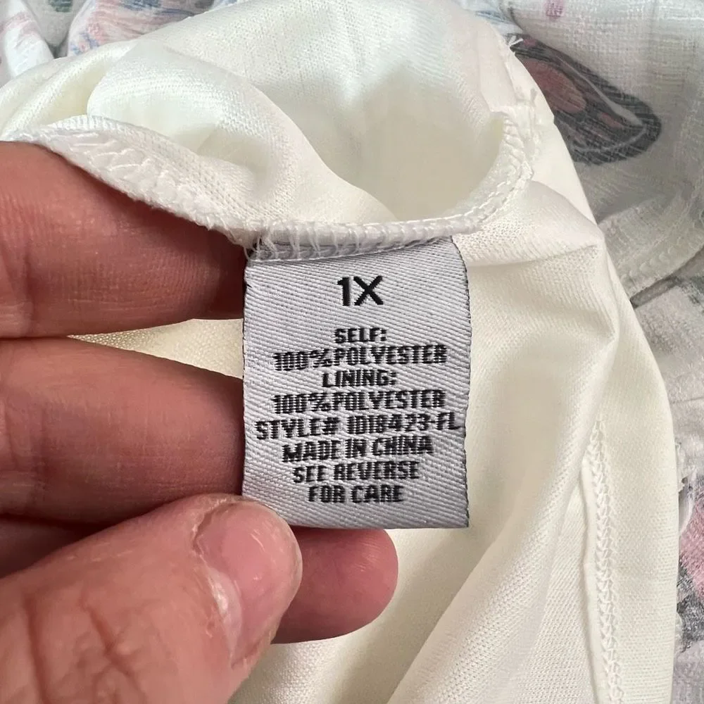 Baltic Born NWT Tally long sleeve floral mini dress size 1x - Picture 9 of 11